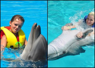 Manavgat Schwimmen mit Delfinen